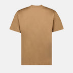T-shirt T-Shirt con Logo Burberry Marrone Homme