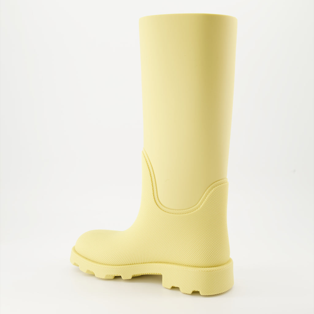 Boots Rubber rain boots Burberry Yellow Women