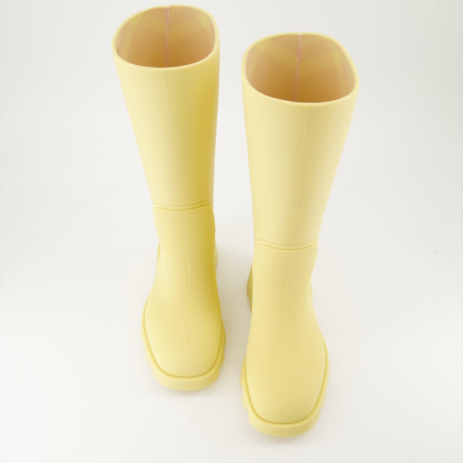 Boots Rubber rain boots Burberry Yellow Women