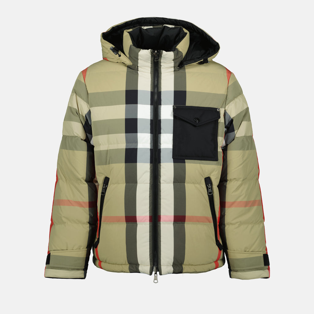 코트 Doudoune à carreaux Burberry 베이지 Homme