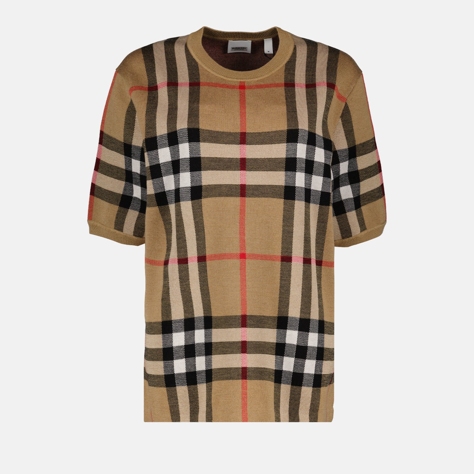 T-shirt à carreaux