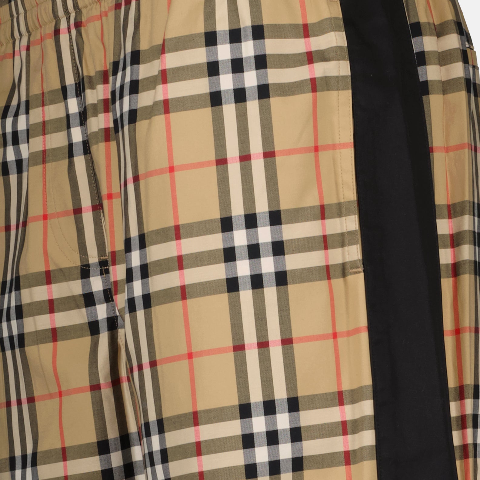 Hosen Pantalon Louane à carreaux Burberry Beige Femme