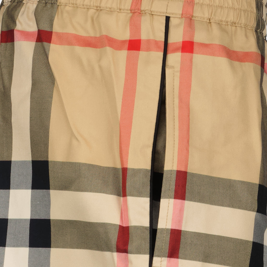 Shorts Short à carreaux Burberry Beige Femme
