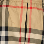 Shorts Short à carreaux Burberry Beige Femme
