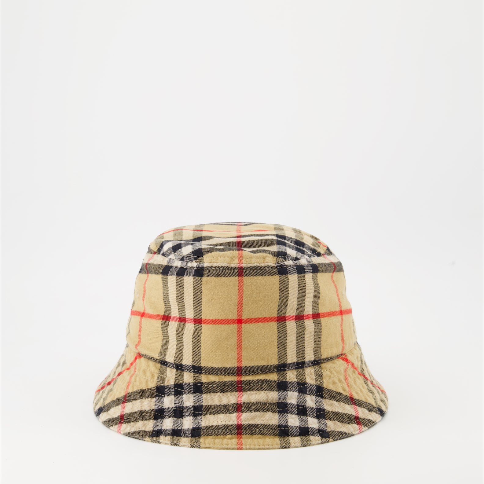 Chapéus, bonés e gorros Chapéu Bucket Carregado Burberry Bege Unissex