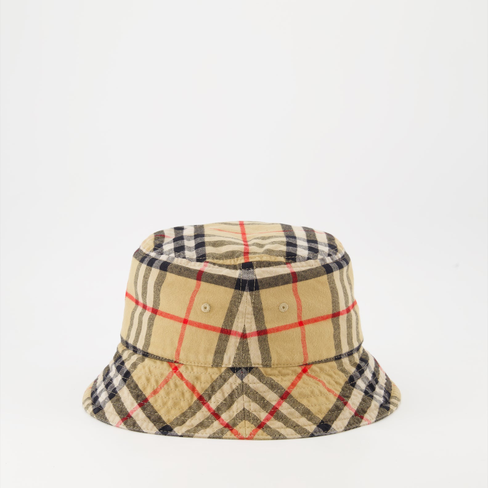Chapéus, bonés e gorros Chapéu Bucket Carregado Burberry Bege Unissex