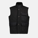 Vestes Veste sans manches matelassée Burberry Noir Homme