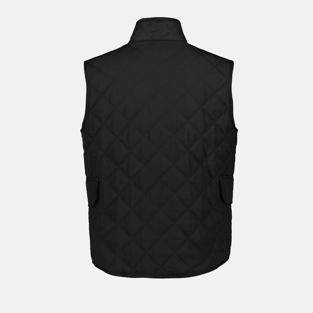 Vestes Veste sans manches matelassée Burberry Noir Homme