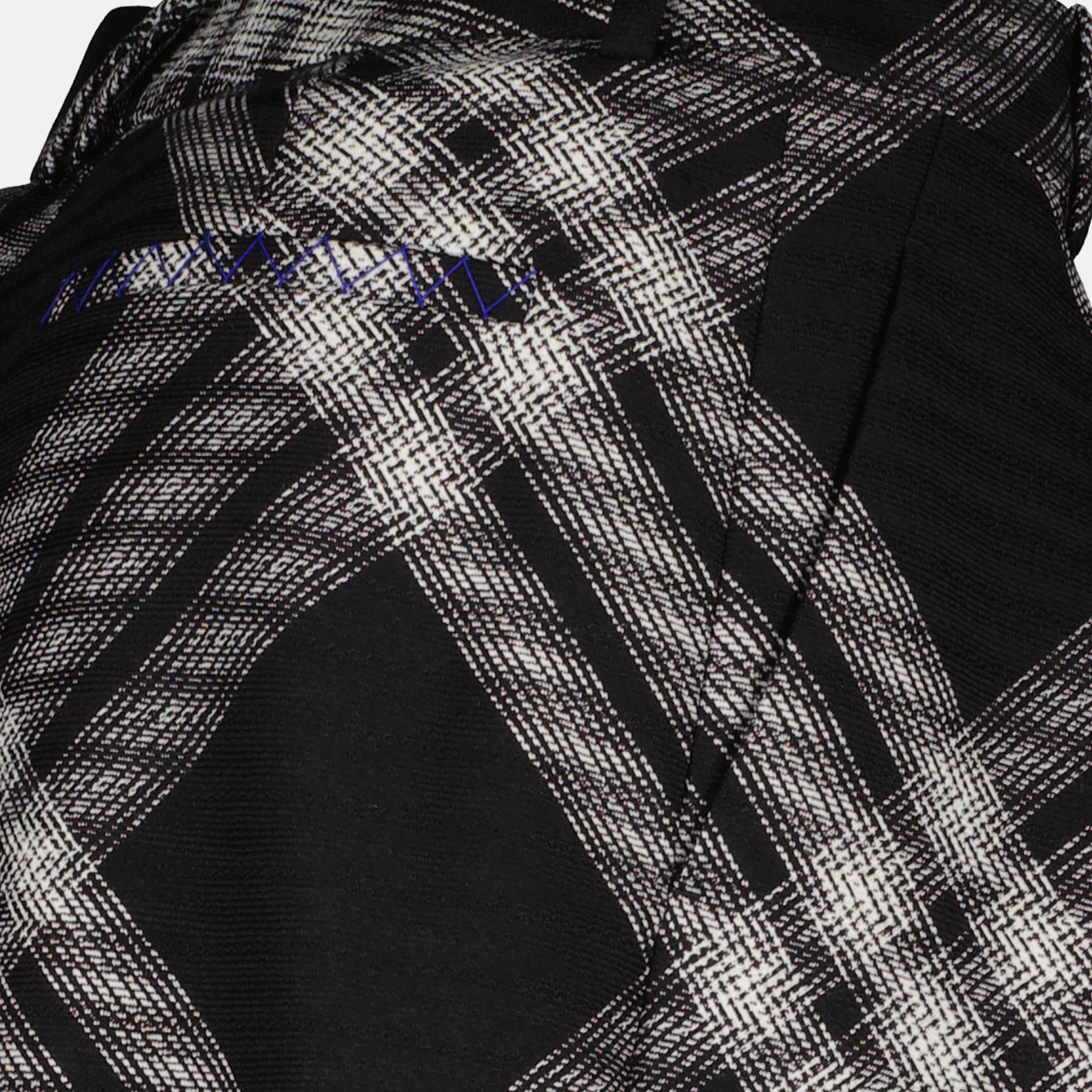 Pants Checked Pants Burberry Black Women