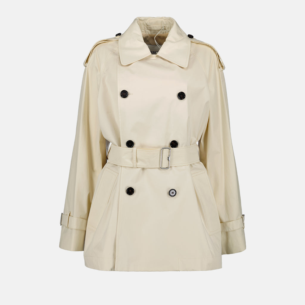Manteaux Trench-coat court Burberry Beige Femme