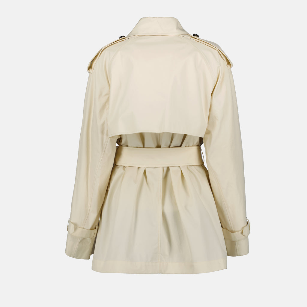 Manteaux Trench-coat court Burberry Beige Femme