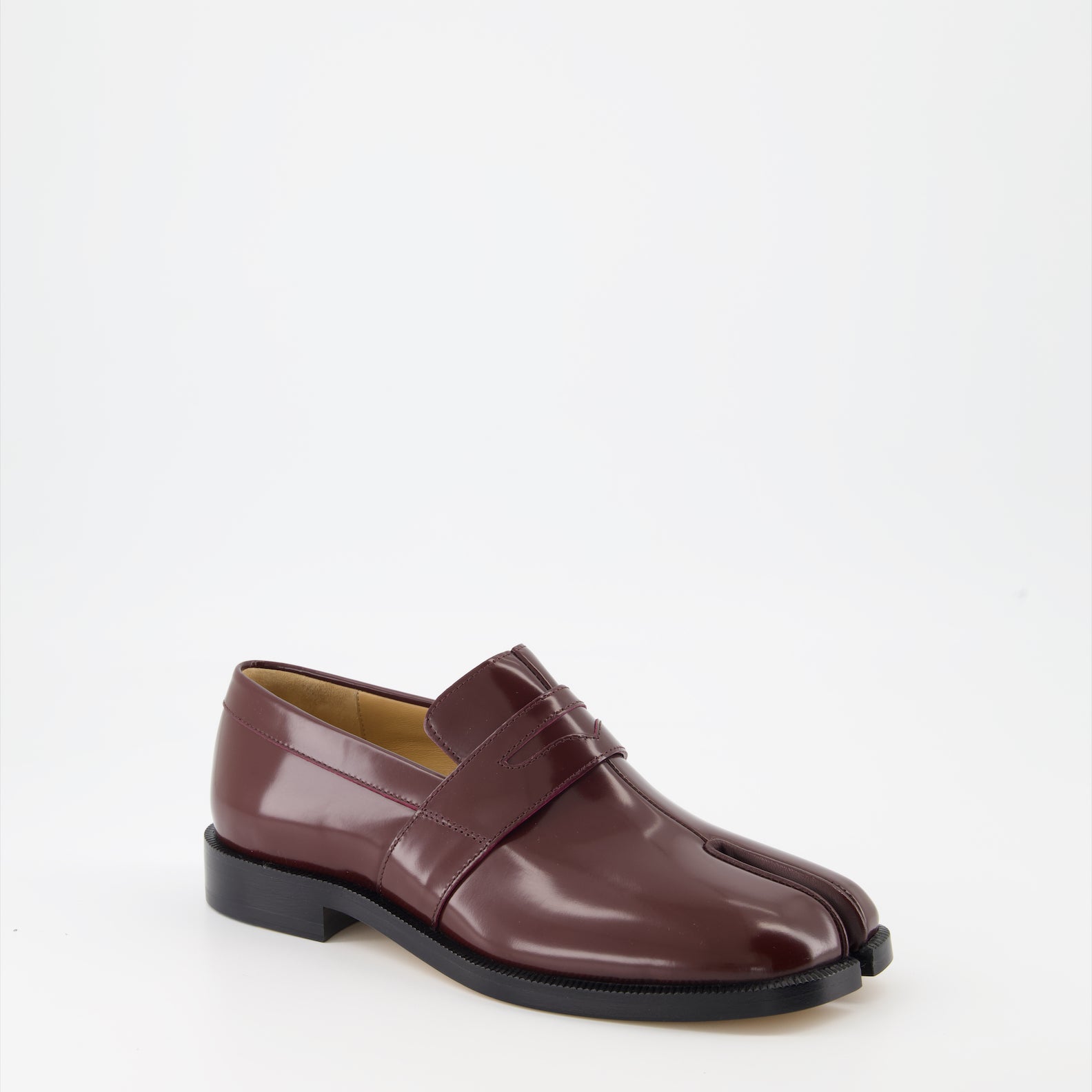 Mocassins Mocassins Tabi Maison Margiela Bordeaux Femme
