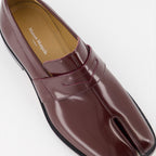 Mocassins Mocassins Tabi Maison Margiela Bordeaux Femme