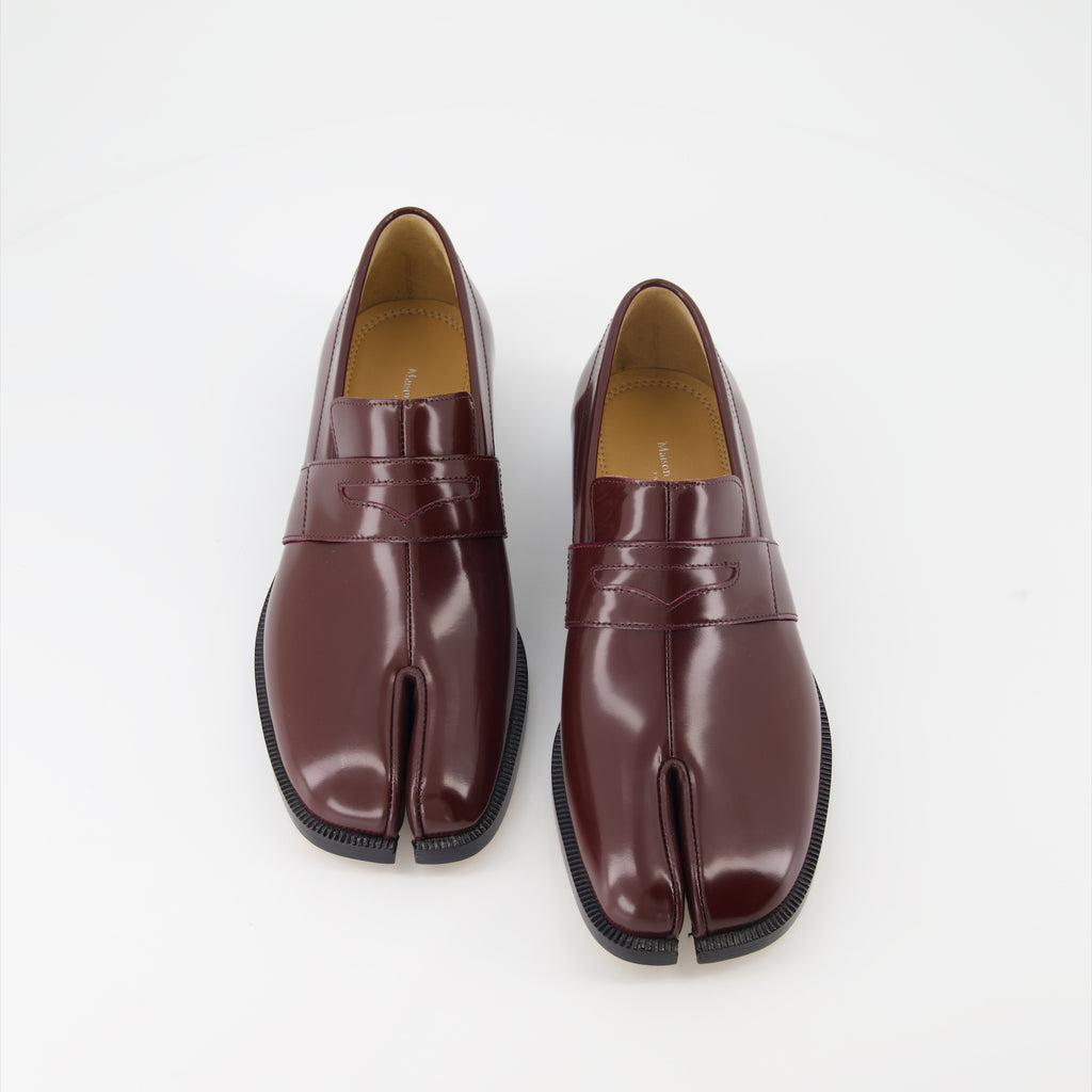 Mocassins Mocassins Tabi Maison Margiela Bordeaux Femme