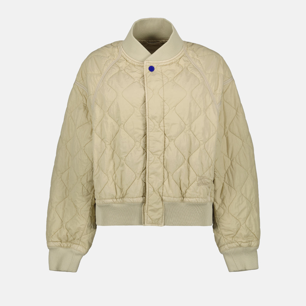Jackets Quilted jumper bomber Burberry Beige Femme