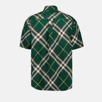 Shirts Plaid Shirt Burberry Green Man