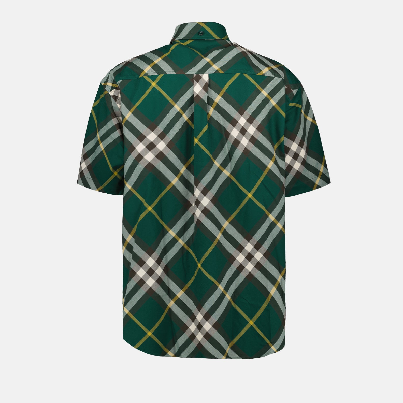 Camisas Camisa Xadrez Burberry Verde Homme