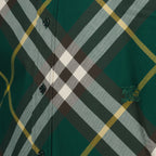 Shirts Plaid Shirt Burberry Green Man