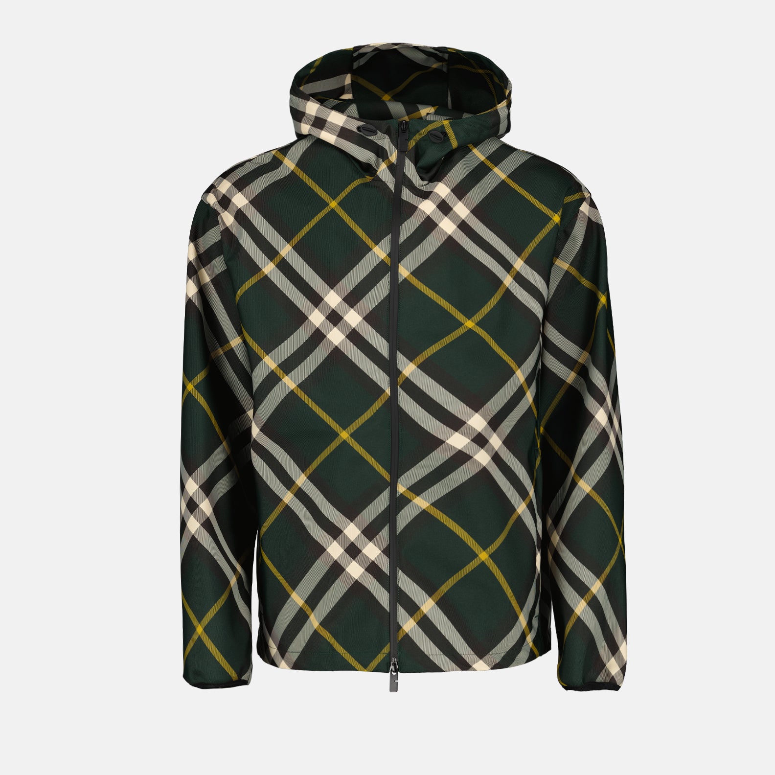 Jaquetas Corta-Vento Xadrez EKD Burberry Verde Homme
