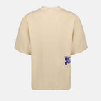 티셔츠 T-shirt cavalier Burberry 베이지 Homme
