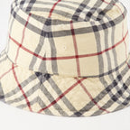 Chapéus, bonés e gorros Bob Checado Burberry Bege Unissex