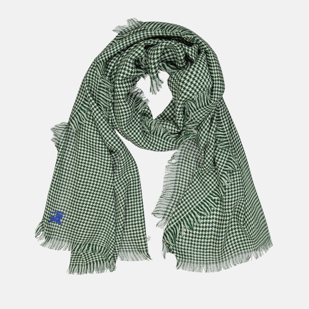 Écharpes, foulards et gants Écharpe EKD Burberry Vert Unisexe