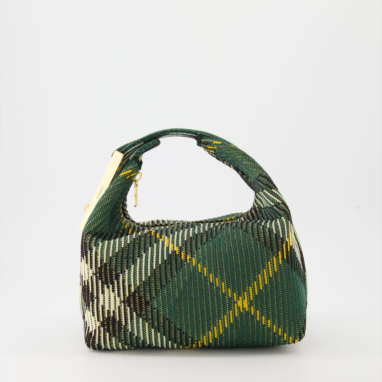 Borse a mano e a spalla Sac à main Mini Peg Burberry Verde Femme
