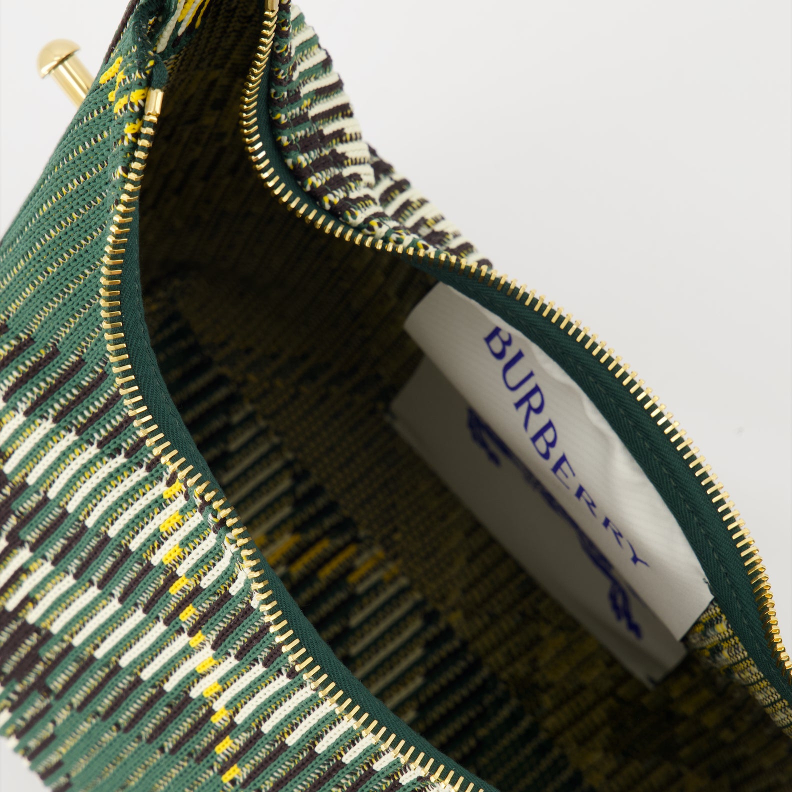Borse a mano e a spalla Sac à main Mini Peg Burberry Verde Femme
