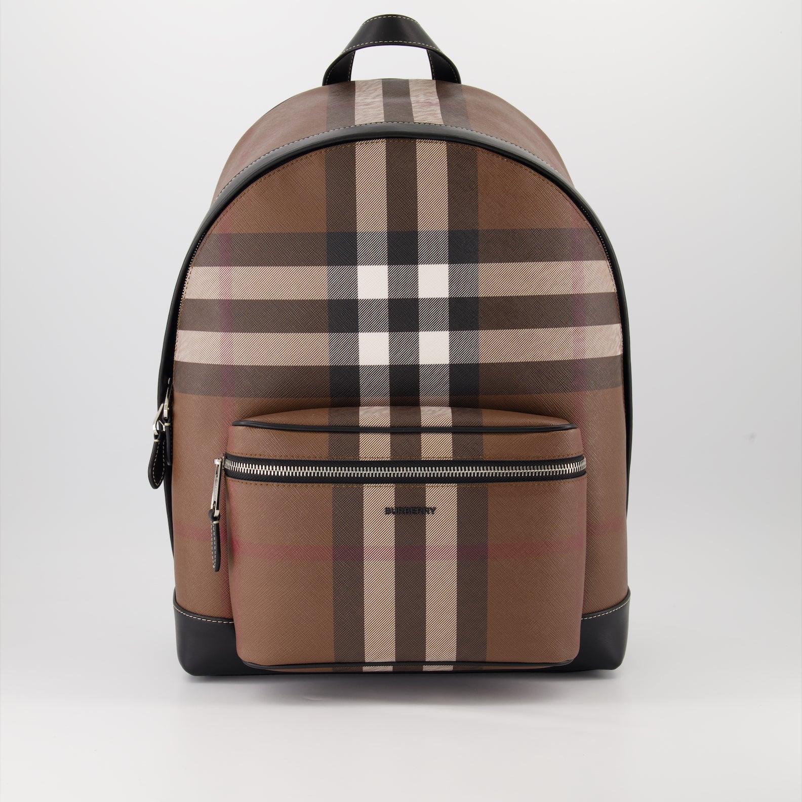 Sacs à dos Sac à dos à carreaux Burberry Marron Homme