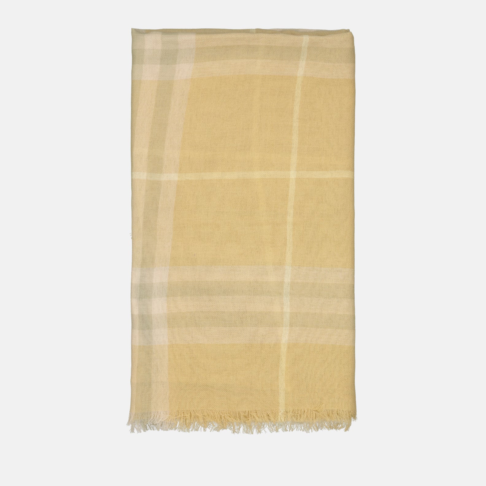 Écharpes, foulards et gants Écharpe à carreaux Burberry Beige Unisexe