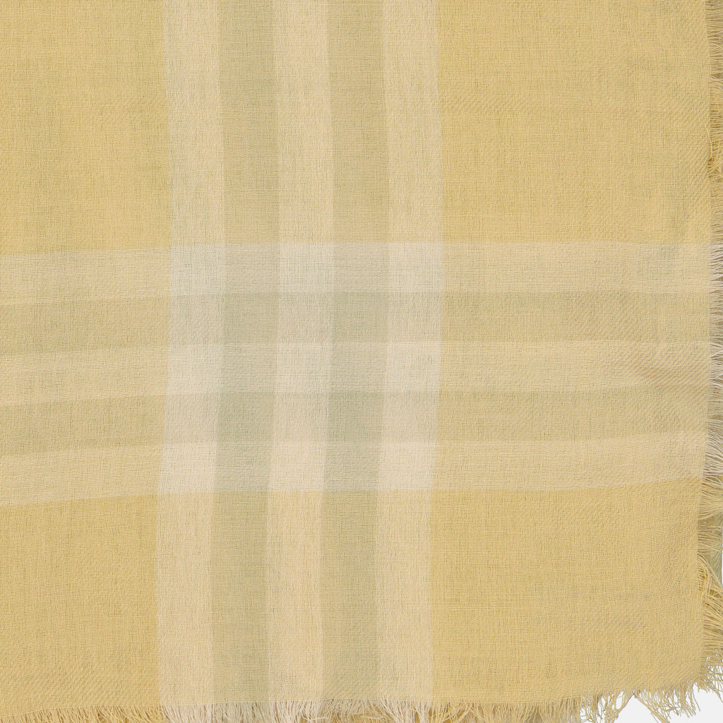 Écharpes, foulards et gants Écharpe à carreaux Burberry Beige Unisexe