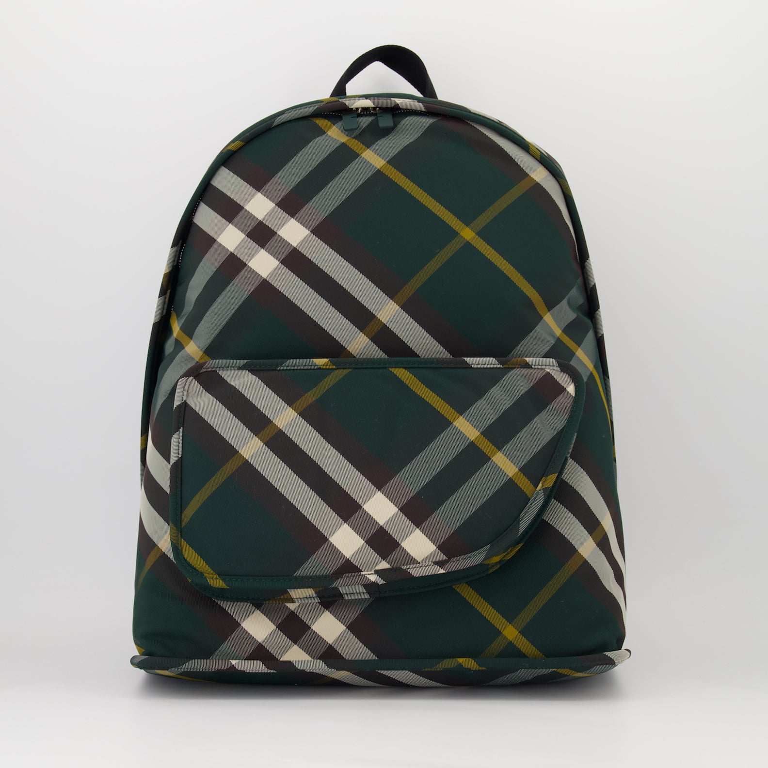 Zaini Sac à dos Bouclier à carreaux Burberry Verde Homme