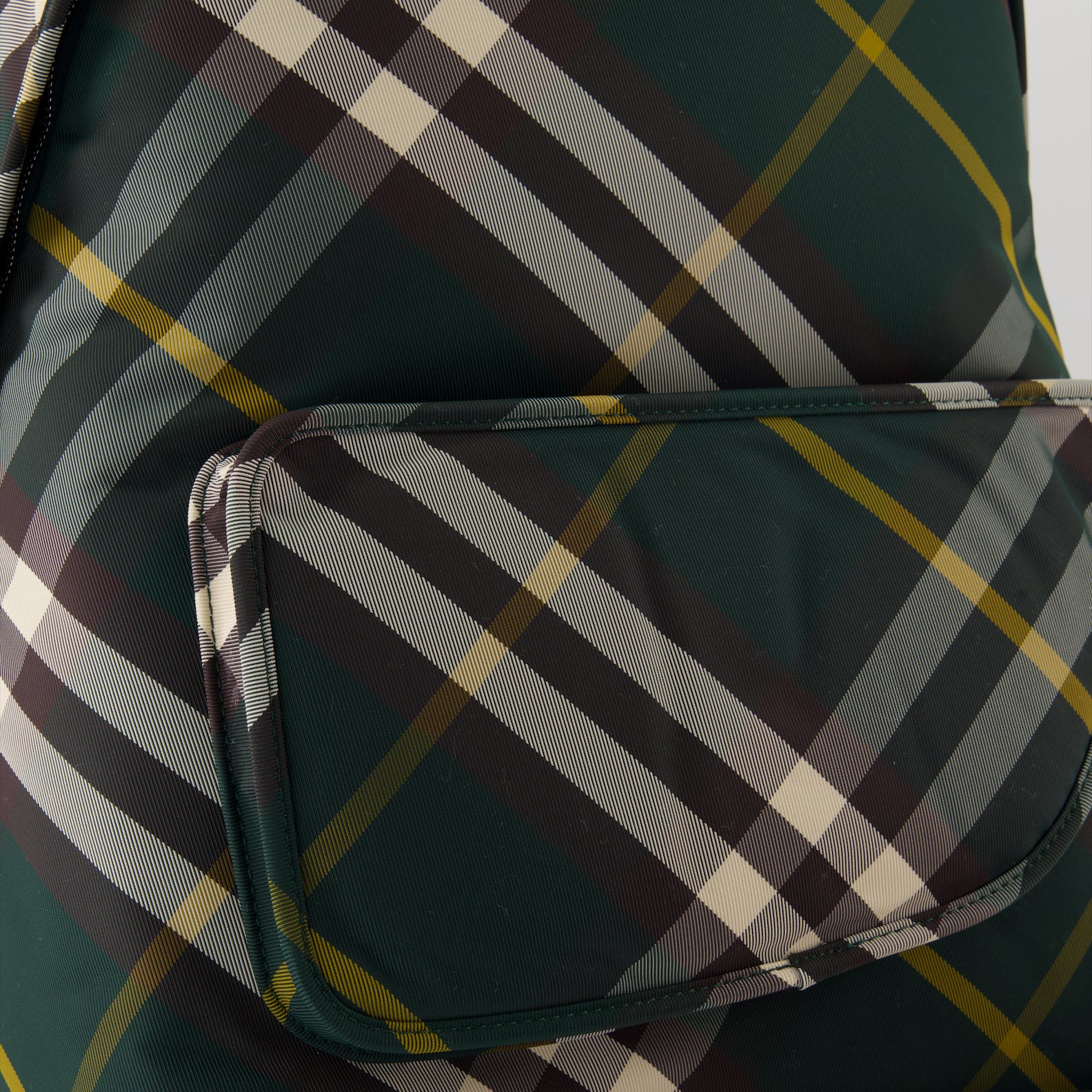 Zaini Sac à dos Bouclier à carreaux Burberry Verde Homme