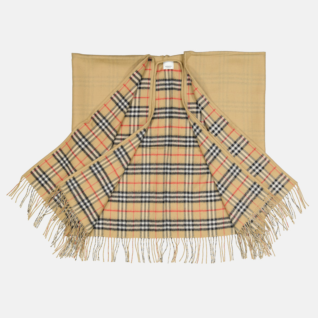 Vestes Cape réversible Burberry Beige Unisexe