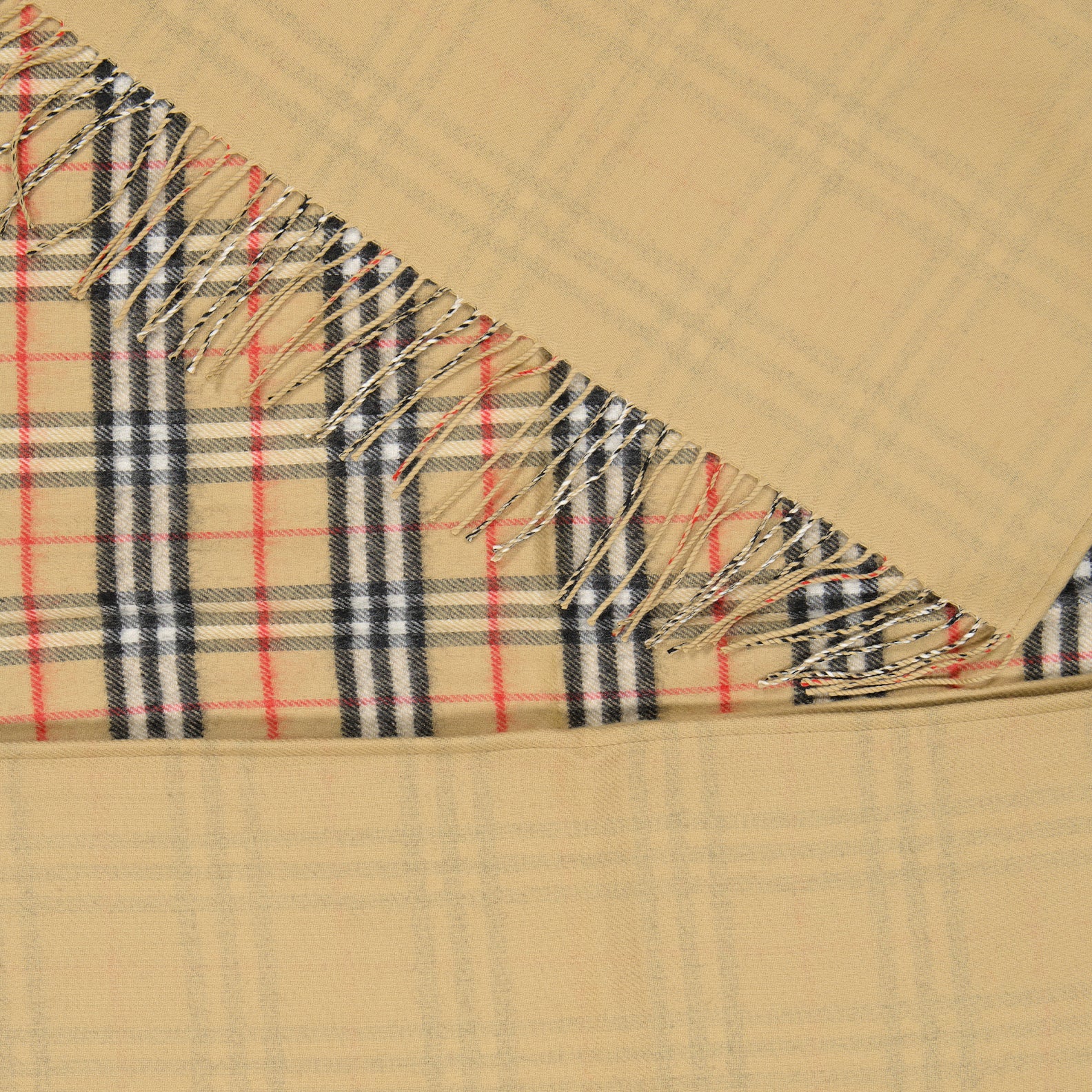 Vestes Cape réversible Burberry Beige Unisexe