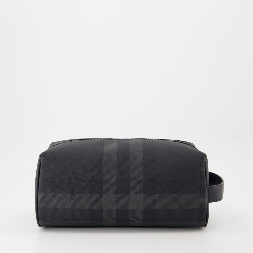 Taschen Trousse de toilette à carreaux Burberry Grau Homme