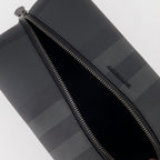 Taschen Trousse de toilette à carreaux Burberry Grau Homme