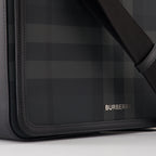 Sacs bandoulière Sac messenger Alfred Burberry Gris Homme
