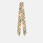 Schals und handschuhe Bandeau en soie Burberry Beige Femme