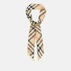 Schals und handschuhe Bandeau en soie Burberry Beige Femme