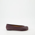 Chaussures plates Ballerines Tabi Maison Margiela Violet Femme
