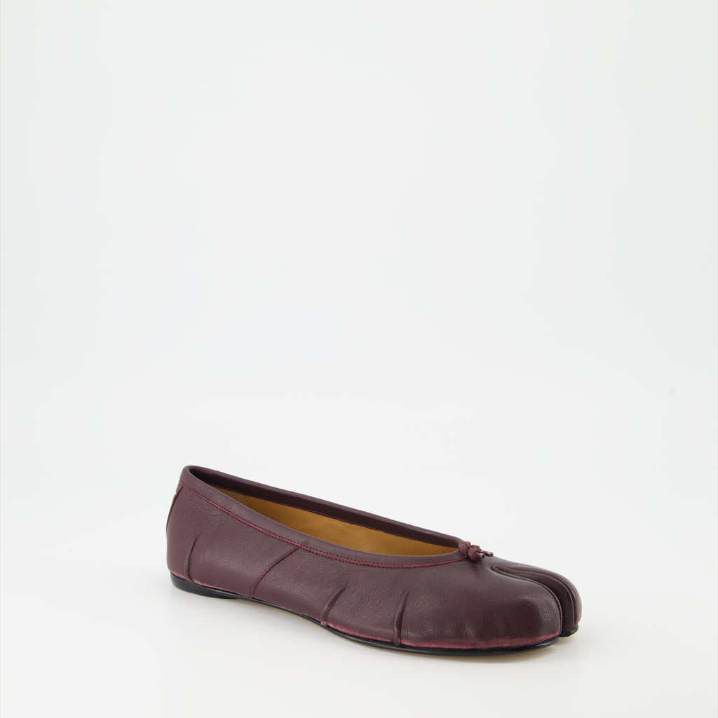 Chaussures plates Ballerines Tabi Maison Margiela Violet Femme