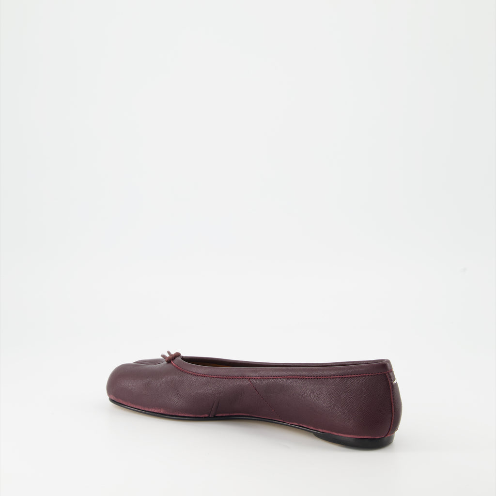 Chaussures plates Ballerines Tabi Maison Margiela Violet Femme