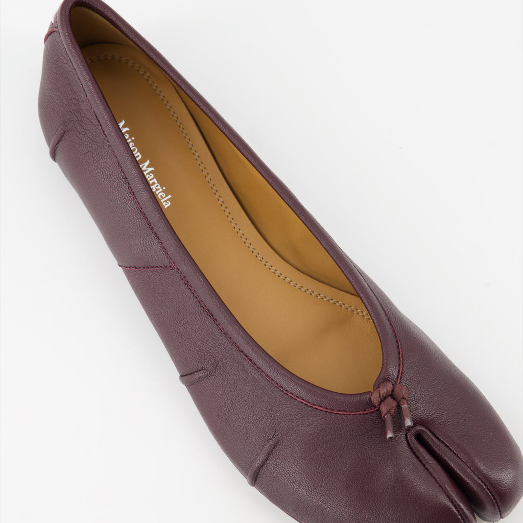 Chaussures plates Ballerines Tabi Maison Margiela Violet Femme