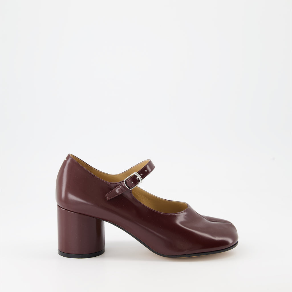 Escarpins Escarpins Tabi Mary-Jane Maison Margiela Bordeaux Femme