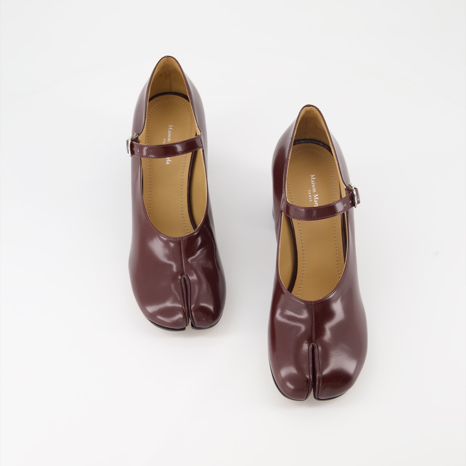 Escarpins Escarpins Tabi Mary-Jane Maison Margiela Bordeaux Femme