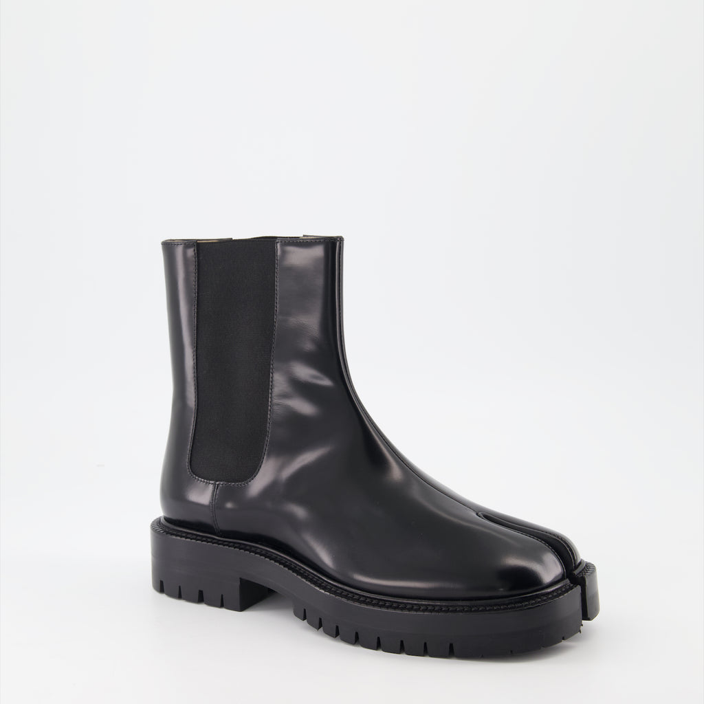 Ankle boots Chelsea Tabi Ankle Boots Maison Margiela Black Women