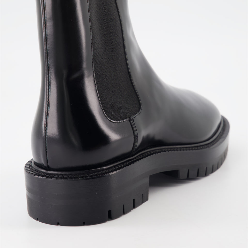 Ankle boots Chelsea Tabi Ankle Boots Maison Margiela Black Women