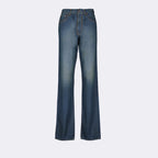 Pantalons Jean droit Maison Margiela Bleu Femme