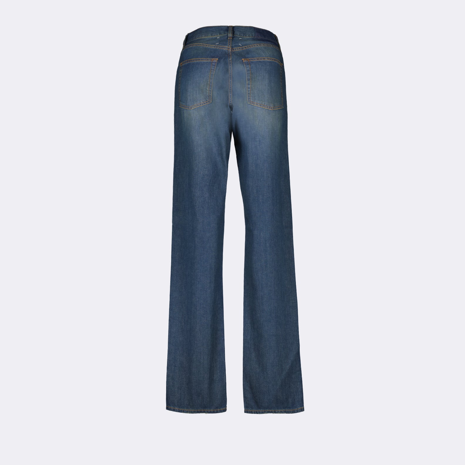 Pantalons Jean droit Maison Margiela Bleu Femme